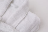 American Made 100% Cool Flow Cotton Robe - Pure White