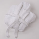 American Made 100% Cool Flow Cotton Robe - Pure White