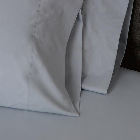 American Made 100% Cool Flow Cotton Pillowcase Pair - Blue Mist