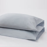 American Made 100% Cool Flow Cotton Memory Foam Fitted Sheet Set - Blue Mist
