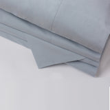 American Made 100% Cool Flow Cotton Sheet Set - Blue Mist