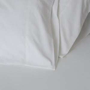 American Made 100% Cool Flow Cotton Memory Foam Fitted Sheet Set - Pure White