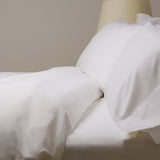 American Made 100% Cool Flow Cotton Sheet Set - Pure White